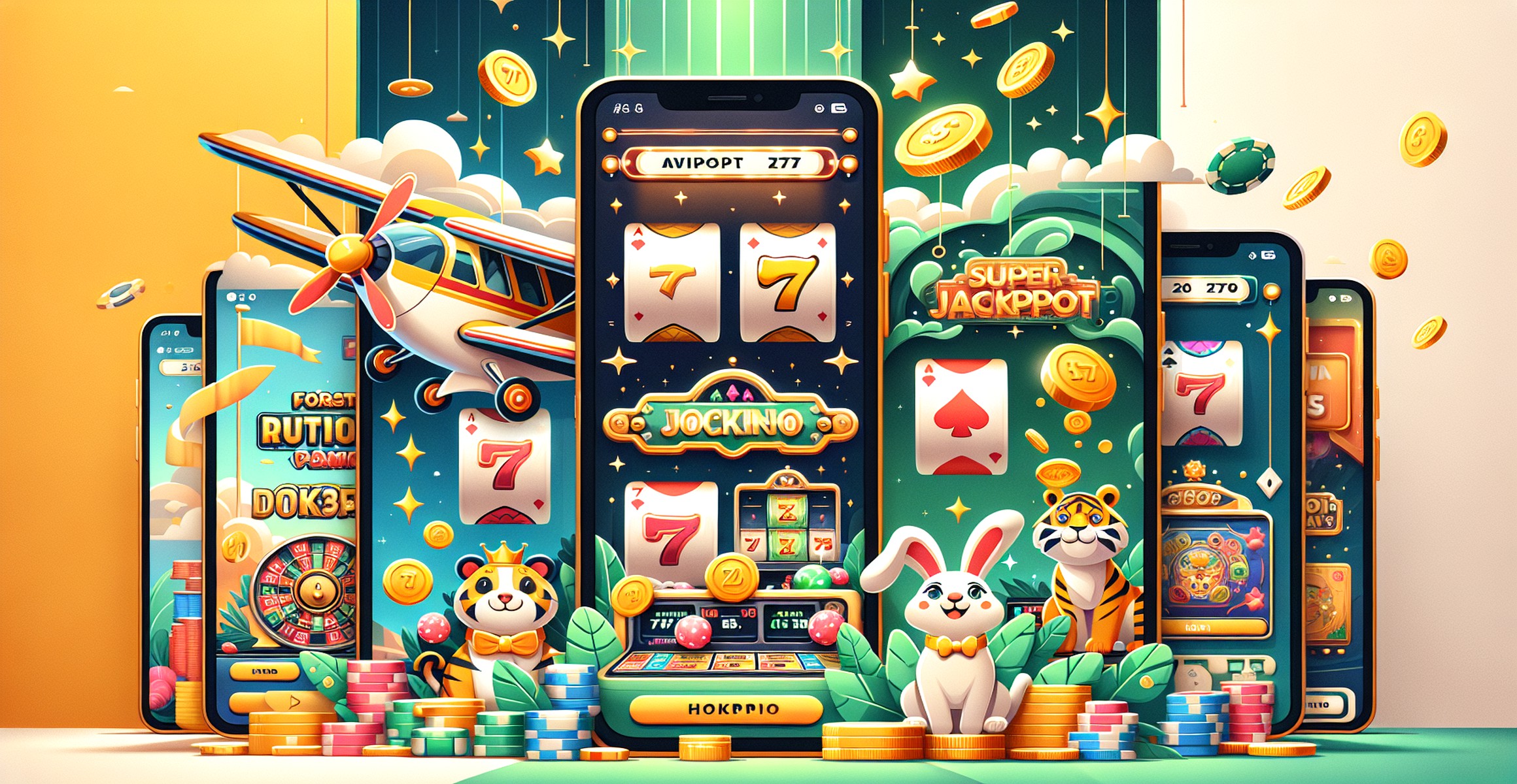 CasinoOnline.co.uk Fortune Rabbit Slots - Play and Win!